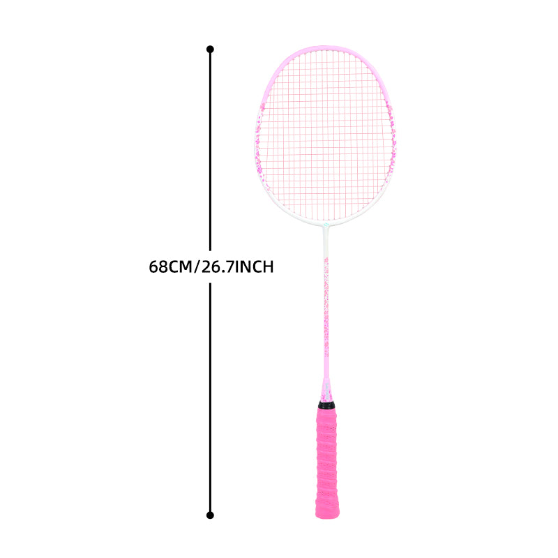 SALYWEE Blossom Rain SY905 Badminton Racket Composite Carbon 5U Light‑Weight Elegant Floral Frame Blue Purple Red Pink For Women Players