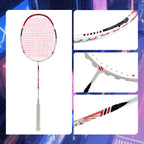 SALYWEE MY2.0 Badminton Racket T700 Carbon, Exquisite Water‑Based Paint With Malaysian Landmark Architecture Pattern, Large Frame Sweet Spot For Training & Match