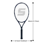 SALYWEE UNI360 Tennis Racket T800 Carbon Fiber 105in² Head 16×19 String Pattern Stable Control for Intermediate Adult Players