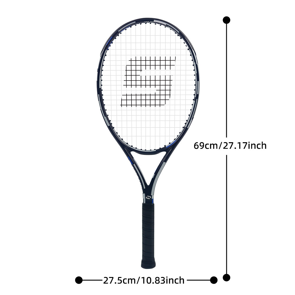 SALYWEE UNI360 Tennis Racket T800 Carbon Fiber 105in² Head 16×19 String Pattern Stable Control for Intermediate Adult Players
