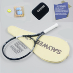 SALYWEE ALPHA SY1111 Tennisschläger Vollcarbon 273g unbesaitet 16×19 Saitenbild 50-60LBS Spannung Freizeitschläger