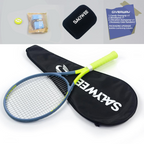 SALYWEE Phantom SY1112 Composite Carbon Fiber One-Piece Tennis Racquet 310g Unstrung 16×19 50-60LBS Recreational Tennis Racket