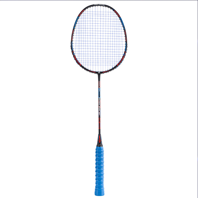 SALYWEE Torpedo SY901 Pre‑Strung Carbon Badminton Racket Lightweight Full‑Size Frame for Backyard & Weekend Recreational Badminton Games