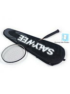 SALYWEE NOVA2.0 Offensive Badminton Racket 5U Ultra‑Light, T700+30T High‑Rigidity Carbon Fiber, 300±5mm Balance, 6.8mm Ultra‑Thin Shaft, 28‑32LBS, 76 String Holes
