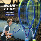 Raqueta de tenis SALYWEE Blue Leap SY1115 | 345 g 330 mm Punto de equilibrio Marco duradero para entrenamientos y partidos al aire libre