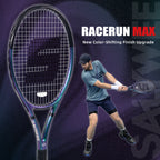 SALYWEE RACERUN MAX SY1117MAX Tennis Racket | Aluminum Carbon 295g 102in² 16×19 Pre-Strung Adult Racquet
