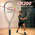 SALYWEE CK200 SY1025 Squash Racket T800 Carbon Fiber 139±5g Unstrung 360mm Balance Point Professional Training Squash Racket