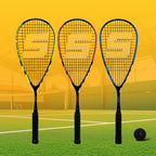 SALYWEE EAGLE Pro Squash Racket Full Carbon Fiber Pre-Strung Balanced Frame for Intermediate & Advanced Players