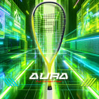 SALYWEE AURA SY1026 Full Carbon Squash Racquet 140g Unstrung 14×18 String Pattern 692mm Length Recreational Squash Racket
