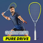 SALYWEE GEMINISR Squash Racket With Swivel & Acoustic Line Hole Spin Shaft Design High Spin Competitive Squash Racket