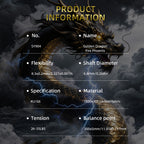 SALYWEE SY904 Golden Dragon Fire Phoenix Badminton Racket T800+30T Carbon Fabric 4U High Tension 26‑35LBS Powerful Smash Competitive Racket