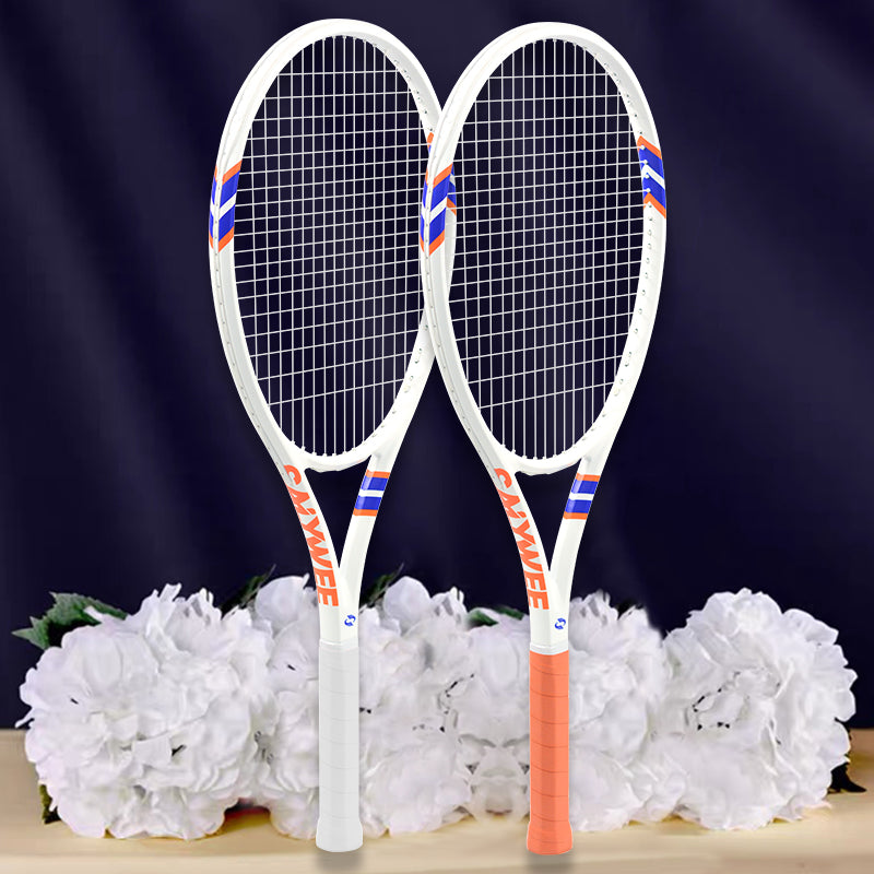 SALYWEE POWER 2.0 & POWER 100 Carbon Composite Tennis Racket | 285g 16×19 Pre-Strung Adult Racquet