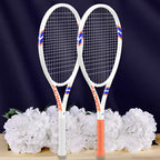 SALYWEE POWER 2.0 & POWER 100 Carbon Composite Tennis Racket | 285g 16×19 Pre-Strung Adult Racquet
