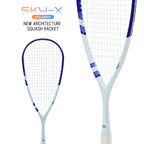 SALYWEE SKY.X SY1027 Squash Racket 40T Carbon Fiber 508cm² Head Size 370mm Balance Point 690mm Length Competition Squash Racquet
