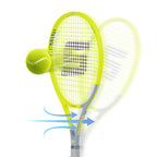 SALYWEE Gemini Composite Tennis Racket 69cm Length 330mm Balance Point 50-60LBS Tension Aluminum Carbon Frame Daily Practice Tennis Racket