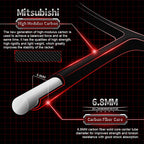 SALYWEE DARKNESS Full Carbon Fiber Badminton Racket 4U Offensive Specs, High‑Tension Tolerance ≤35LBS, Stable Frame For Pro‑Grade Hitting Performance