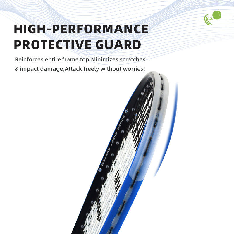 SALYWEE EAGLE Pro Squash Racket Full Carbon Fiber Pre-Strung Balanced Frame for Intermediate & Advanced Players