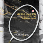 SALYWEE Bamboo Neutral Balance Full Carbon Badminton Racket Pre‑Strung 4U, 295±5mm Balance Point, 675±5mm Standard Length For All‑Round Play
