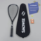 SALYWEE Olivia2.0 Full Carbon Squash Racket SY1028 69cm Length 21cm Width Light‑Weight Indoor Training Squash Racket