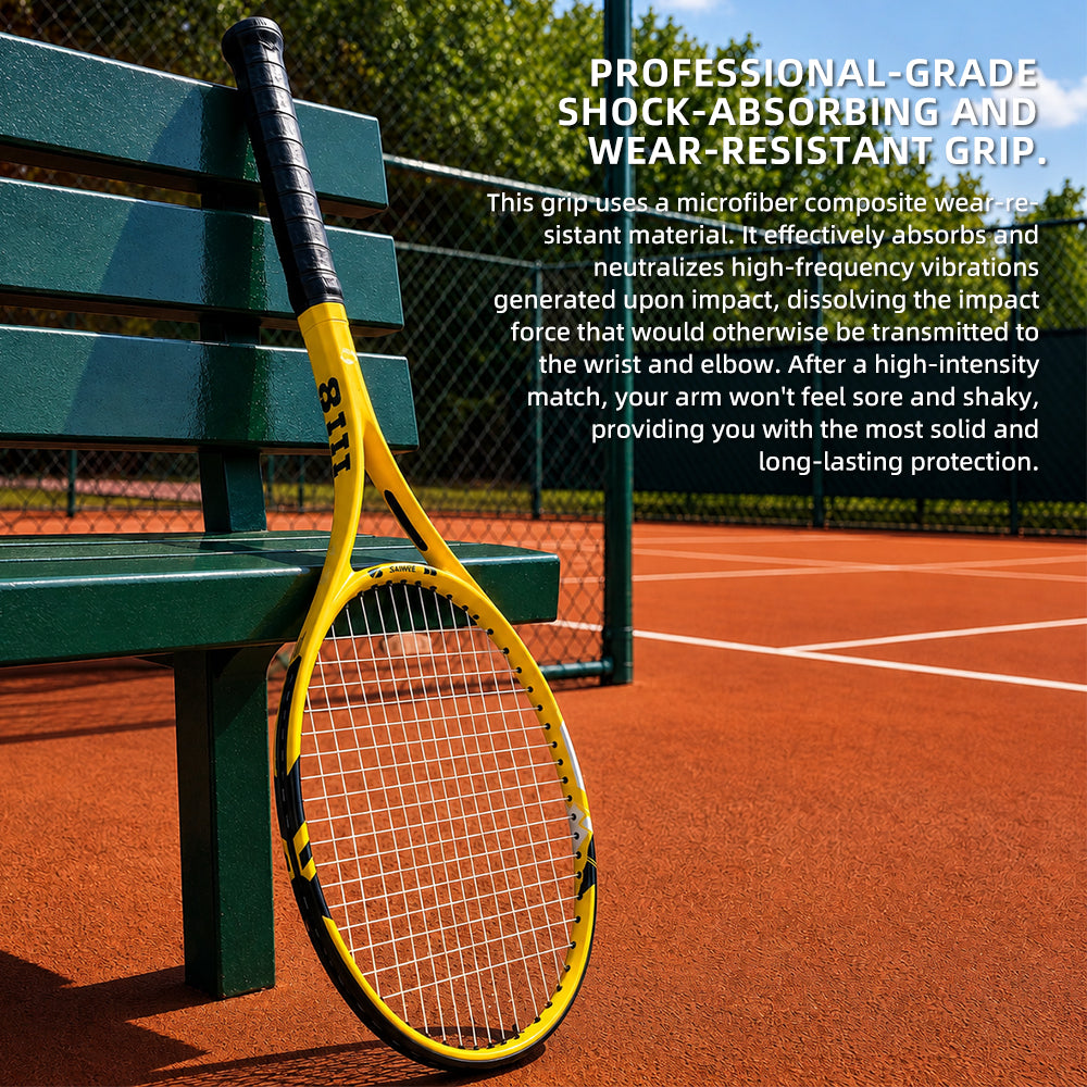 SALYWEE BABOBEE SY1118 Carbon Fiber Tennis Racket | 265g 102in² 16×19 Pre-Strung Adult Racquet
