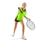 SALYWEE TWIST SY909 Pre‑Strung Full Carbon Fiber Badminton Racket 75±5g, 290±5MM Balance, 675±5MM Length for Daily Training & Competition