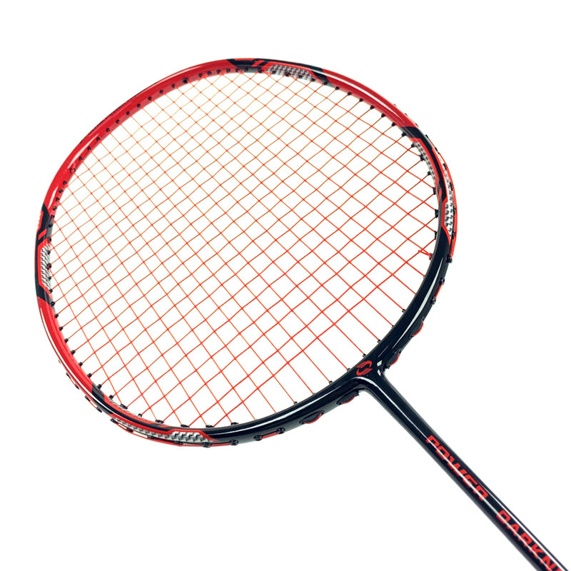 SALYWEE DARKNESS Full Carbon Fiber Badminton Racket 4U Offensive Specs, High‑Tension Tolerance ≤35LBS, Stable Frame For Pro‑Grade Hitting Performance