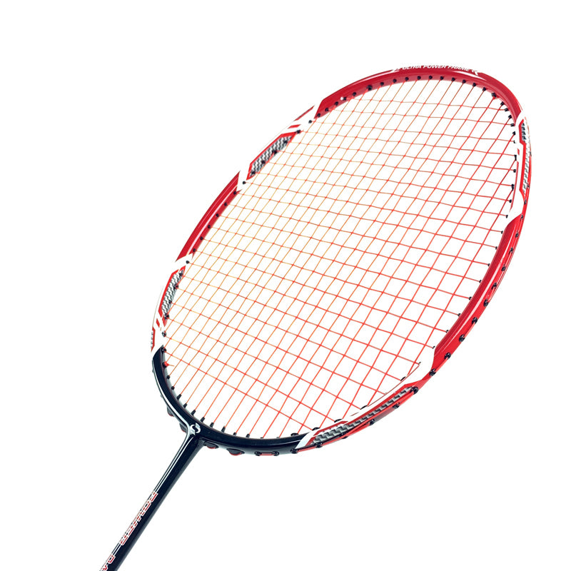 SALYWEE DARKNESS Full Carbon Fiber Badminton Racket 4U Offensive Specs, High‑Tension Tolerance ≤35LBS, Stable Frame For Pro‑Grade Hitting Performance