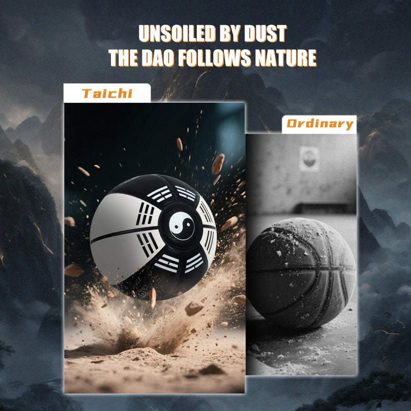 SALYWEE TAICHI No.7 Basketball High-Quality Rubber Carcass PE Winding Butyl Bladder Fine-Grained Wear Resistant Game Basketball
