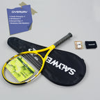 SALYWEE BABOBEE SY1118 Carbon Fiber Tennis Racket | 265g 102in² 16×19 Pre-Strung Adult Racquet