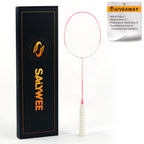 SALYWEE Blossom Rain SY905 Badminton Racket Composite Carbon 5U Light‑Weight Elegant Floral Frame Blue Purple Red Pink For Women Players