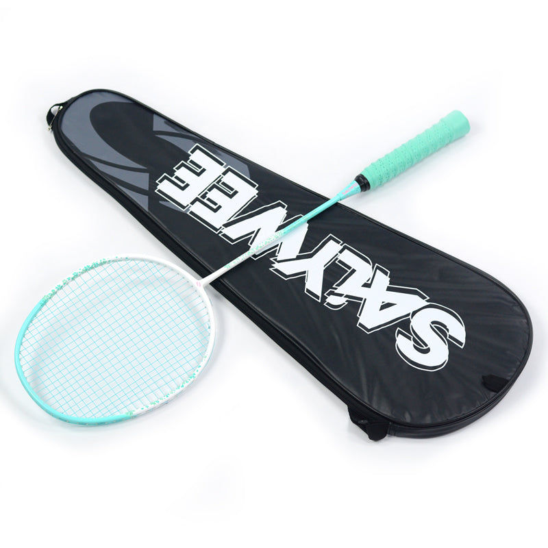 SALYWEE Blossom Rain SY905 Badminton Racket Composite Carbon 5U Light‑Weight Elegant Floral Frame Blue Purple Red Pink For Women Players