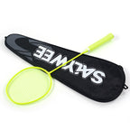 SALYWEE Candy 4U Carbon Fiber Badminton Racket, 3 Vivid Colors Blue / Green / Fluorescent Yellow, 22‑26LBS, Beginner & Amateur Recreation Use