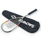 SALYWEE CK200 SY1025 Squash Racket T800 Carbon Fiber 139±5g Unstrung 360mm Balance Point Professional Training Squash Racket