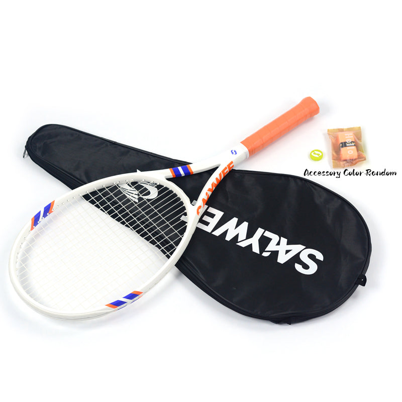 SALYWEE POWER 2.0 & POWER 100 Carbon Composite Tennis Racket | 285g 16×19 Pre-Strung Adult Racquet
