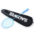 SALYWEE Candy 4U Carbon Fiber Badminton Racket, 3 Vivid Colors Blue / Green / Fluorescent Yellow, 22‑26LBS, Beginner & Amateur Recreation Use