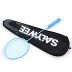 SALYWEE Candy 4U Carbon Fiber Badminton Racket, 3 Vivid Colors Blue / Green / Fluorescent Yellow, 22‑26LBS, Beginner & Amateur Recreation Use