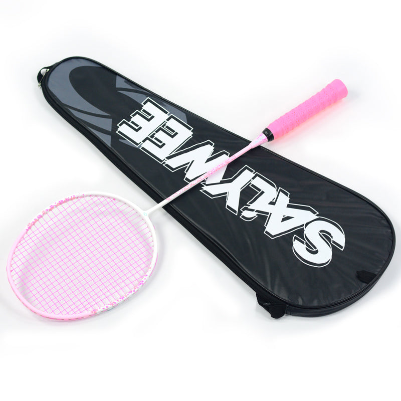 SALYWEE Blossom Rain SY905 Badminton Racket Composite Carbon 5U Light‑Weight Elegant Floral Frame Blue Purple Red Pink For Women Players