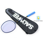 SALYWEE Bamboo Neutral Balance Full Carbon Badminton Racket Pre‑Strung 4U, 295±5mm Balance Point, 675±5mm Standard Length For All‑Round Play