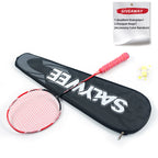 SALYWEE DARKNESS Full Carbon Fiber Badminton Racket 4U Offensive Specs, High‑Tension Tolerance ≤35LBS, Stable Frame For Pro‑Grade Hitting Performance