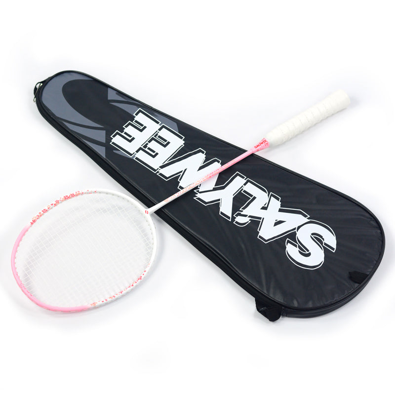 SALYWEE Blossom Rain SY905 Badminton Racket Composite Carbon 5U Light‑Weight Elegant Floral Frame Blue Purple Red Pink For Women Players