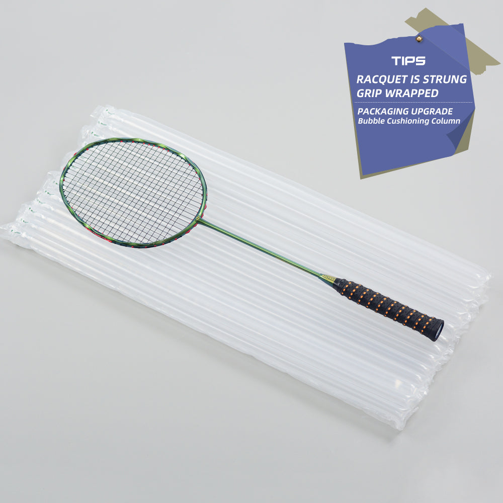 SALYWEE TWIST SY909 Pre‑Strung Full Carbon Fiber Badminton Racket 75±5g, 290±5MM Balance, 675±5MM Length for Daily Training & Competition