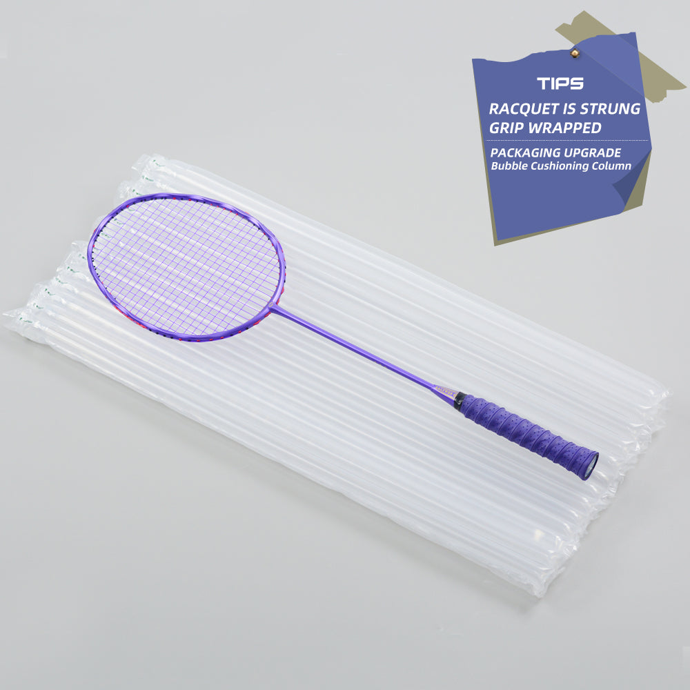 SALYWEE TWIST SY909 Pre‑Strung Full Carbon Fiber Badminton Racket 75±5g, 290±5MM Balance, 675±5MM Length for Daily Training & Competition