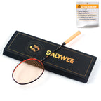 SALYWEE Sharp・Feather Head‑Heavy Offensive Badminton Racket 305±3mm Balance Point 6U Light Weight, T700+30T Carbon For Powerful Smash Shots