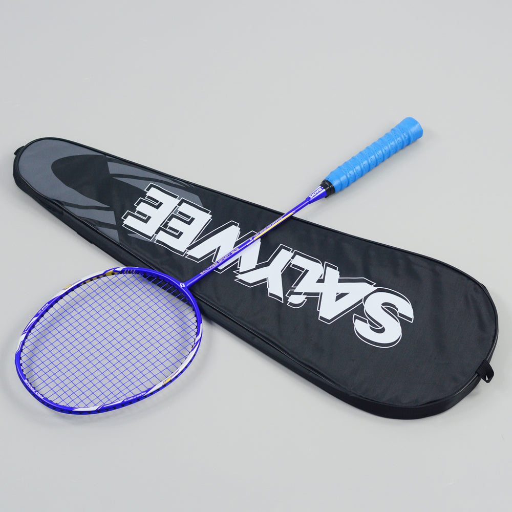 SALYWEE HERTZ SY902 Flexible 24T Shaft Badminton Racket Efficient Power Storage & Release Maximize Hitting Force for Adult Players