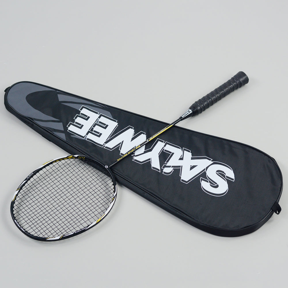 SALYWEE HERTZ SY902 Flexible 24T Shaft Badminton Racket Efficient Power Storage & Release Maximize Hitting Force for Adult Players